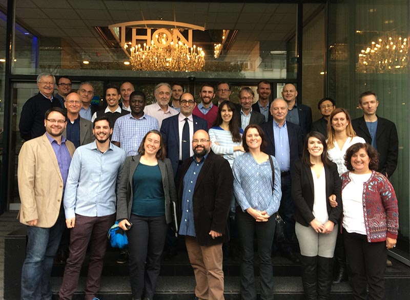 EURARE project partners at the final EURARE meeting in Brussels, November 2017 © E Deady.